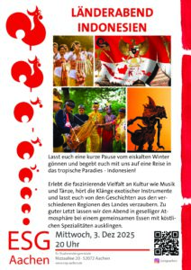 Länderabend Indonesien